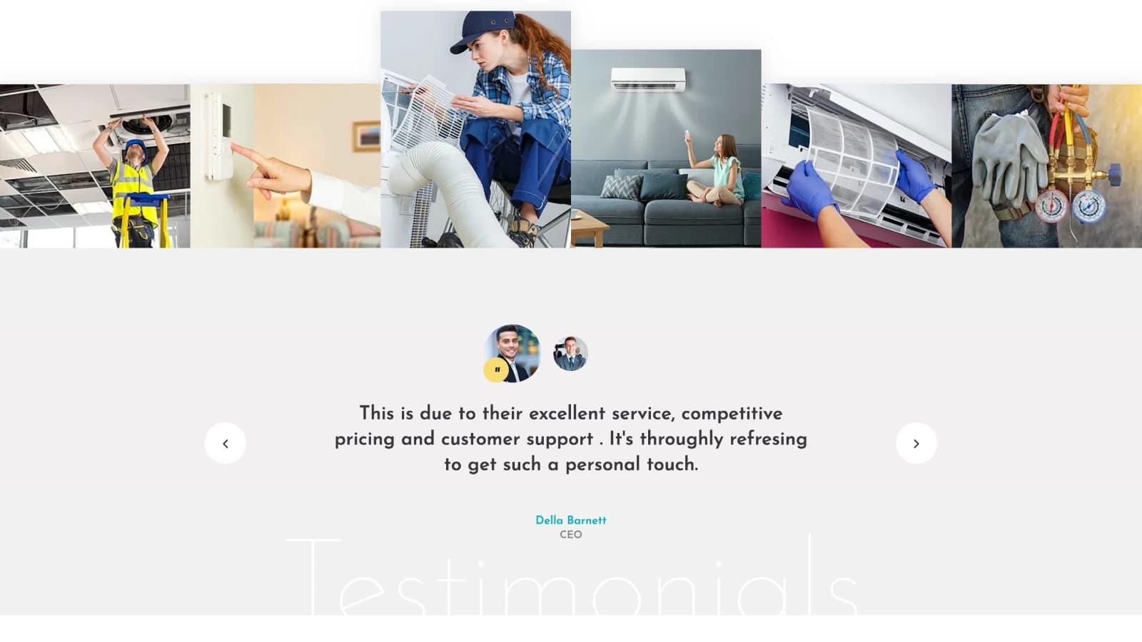 Printed landing page layout pinned to a wall with marker annotations and arrows
