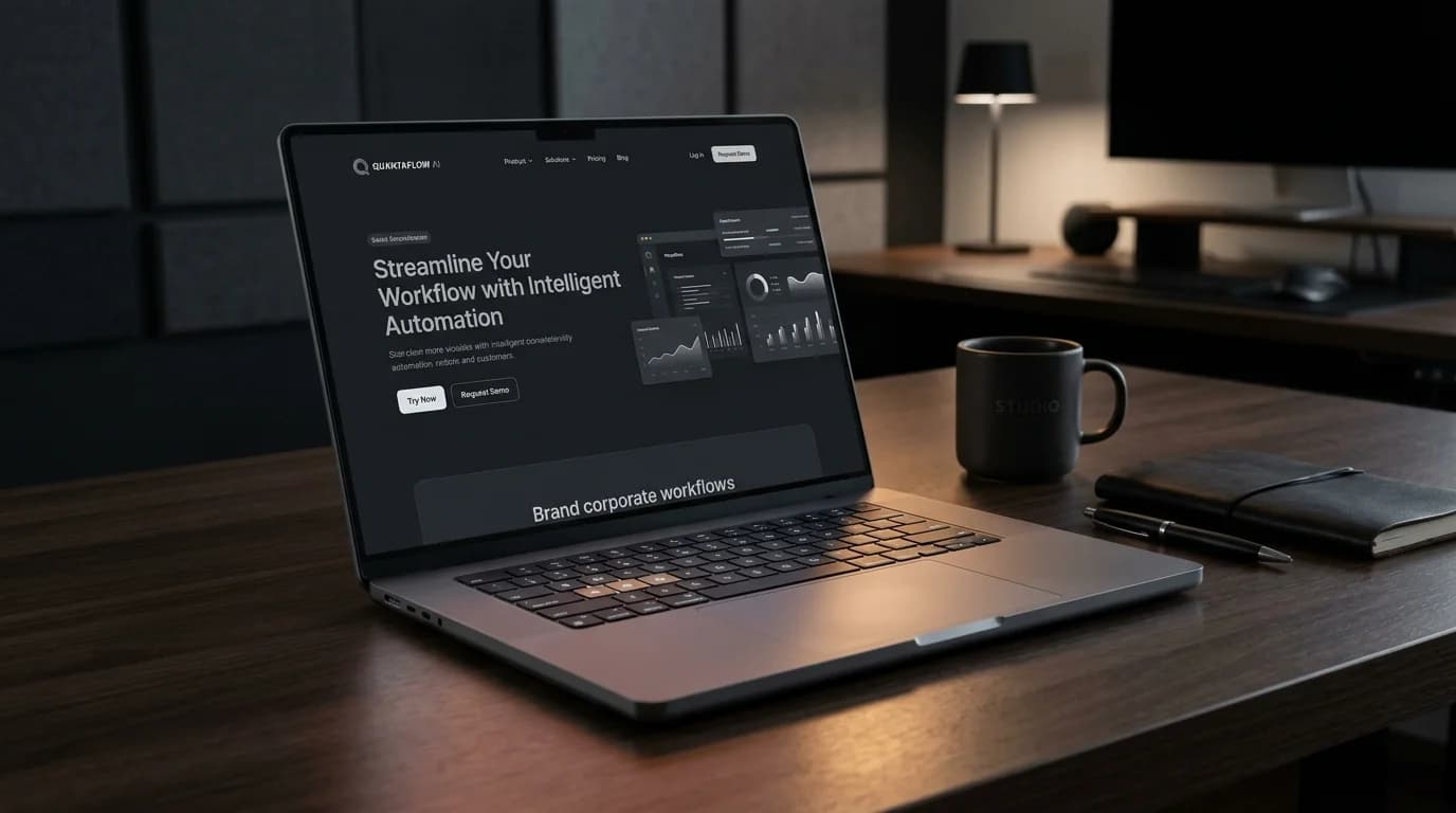 Web Design & Development — website mockup